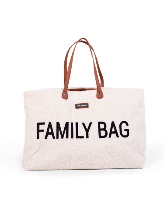 Childhome Torba Family Bag Teddy bear white