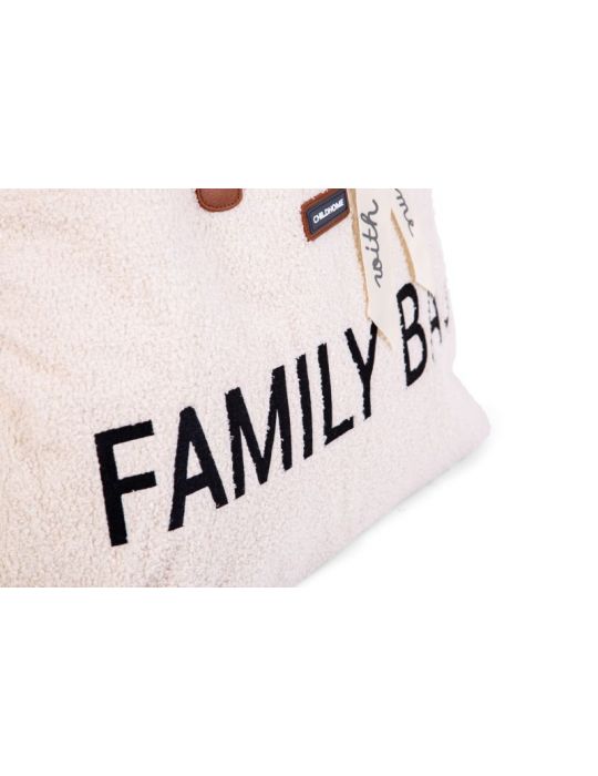 Childhome Torba Family Bag Teddy bear white