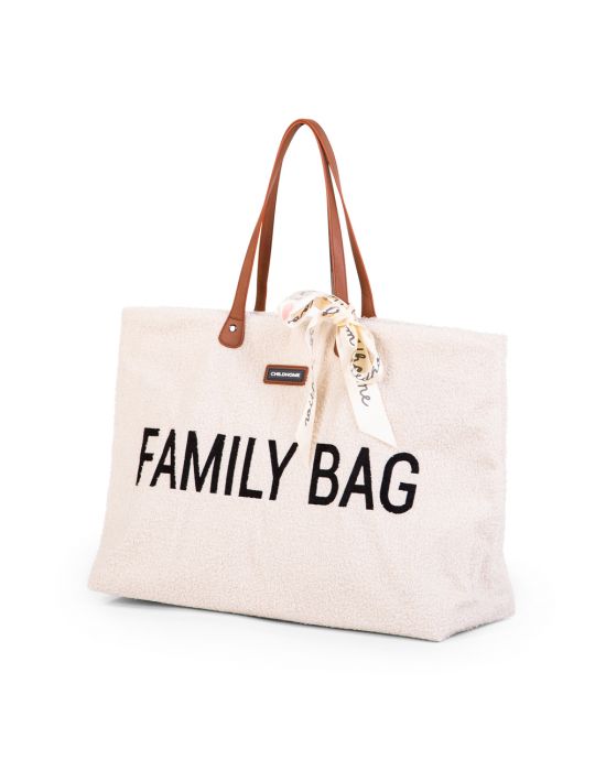 Childhome Torba Family Bag Teddy bear white