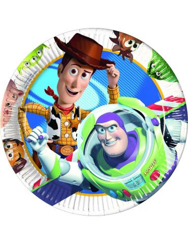 Talerzyki urodzinowe papierowe Toy Story 10 szt. 23 cm Dajar Talerzyki urodzinowe papierowe Toy Story 10 szt. 23 cm Dajar