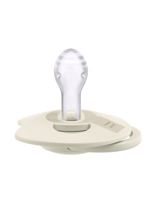 Lovi Smoczek silikonowy dynamiczny 6-18m Prime Coconut/Ivory 2 szt.