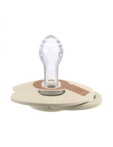 Lovi Smoczek silikonowy dynamiczny 6-18m Prime Coconut/Ivory 2 szt.