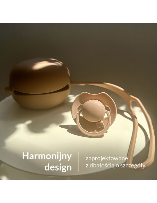 Lovi Smoczek silikonowy dynamiczny 6-18m Prime Coconut/Ivory 2 szt.