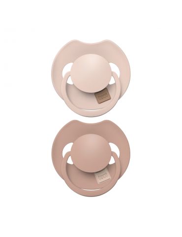 Lovi Smoczek silikonowy dynamiczny 18m+ Prime Nude/blush 2 szt.