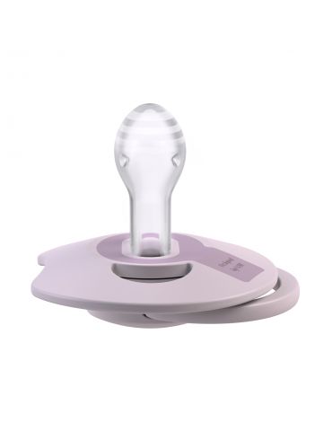 Lovi Smoczek silikonowy dynamiczny 18m+ Prime Lilac/violet 2 szt.