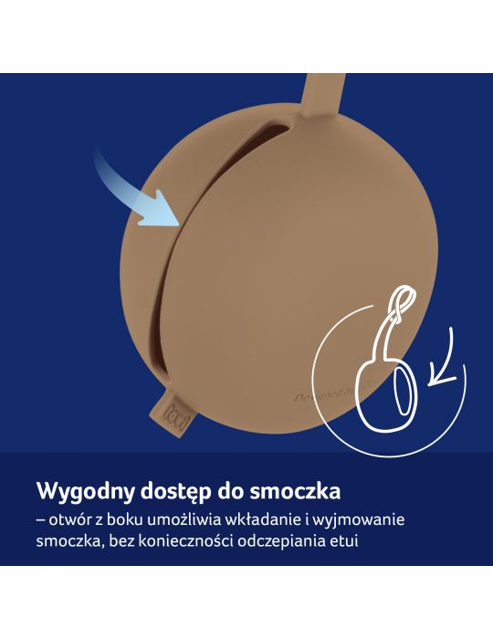 Lovi Silikonowe etui na smoczek Granola