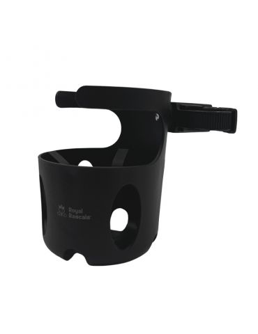 Royal Rascals Uniwersalny uchwyt na kubek do wózka dziecięcego czarny