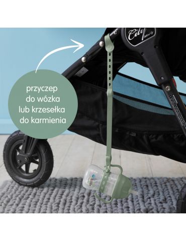 B.Box Smycz do bidonu ze słomką szałwiowa