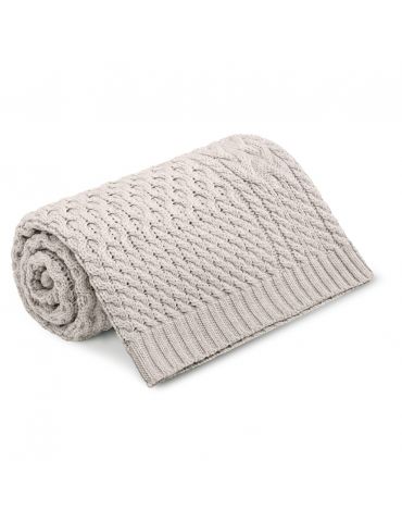 Yosoy Koc dziany 100% merino wool Montreal beż melanż