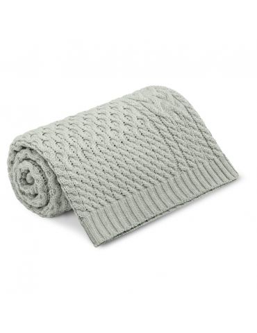 Yosoy Koc dziany 100% merino wool Montreal szałwia Yosoy Koc dziany 100% merino wool Montreal szałwia