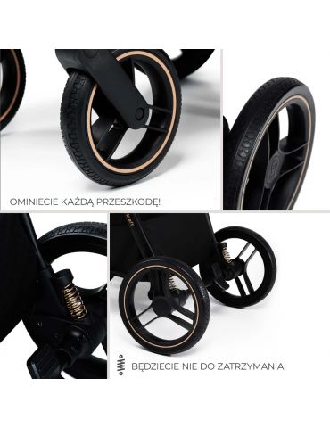 Kinderkraft Nea 2 Wózek głęboko-spacerowy Midnight black