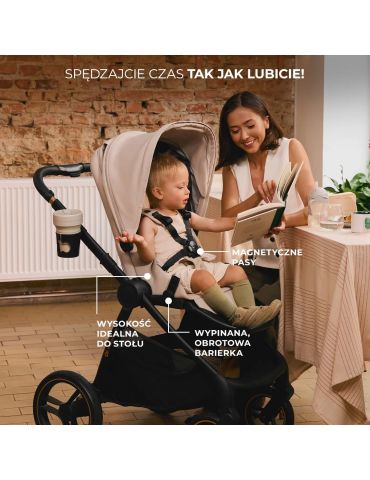 Kinderkraft Nea 2 Wózek głęboko-spacerowy Deep grey