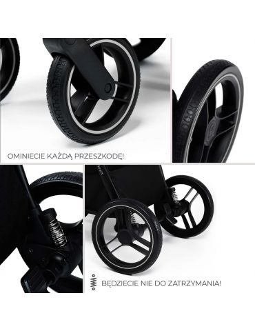 Kinderkraft Nea 2 Wózek głęboko-spacerowy Deep grey