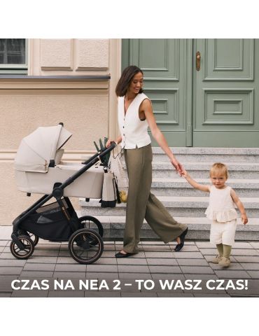 Kinderkraft Nea 2 Wózek głęboko-spacerowy Soft beige
