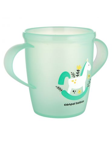 Canpol Babies Kubek z uchwytami Toys 250 ml zielony
