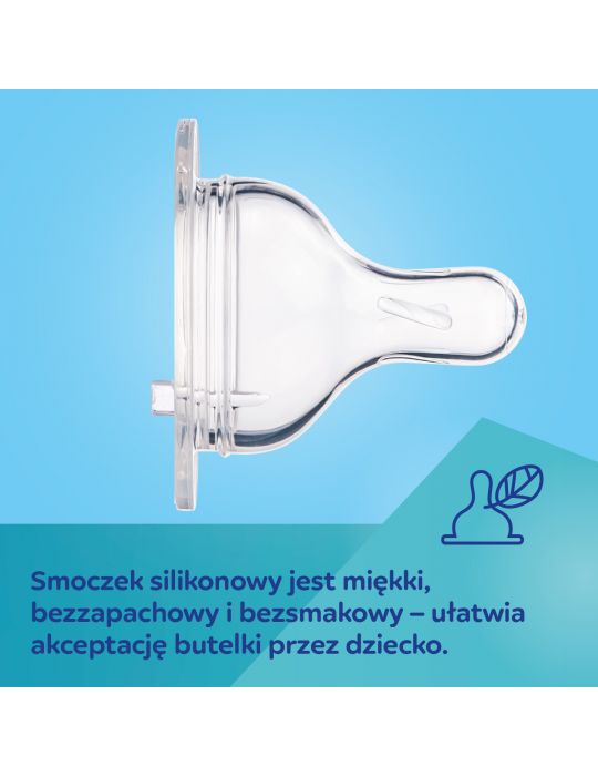 Canpol Babies Butelka antykolkowa EasyStart Goose 120ml