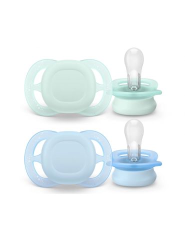 Avent Philips Smoczek uspokajający Ultra Start 0-2m boy