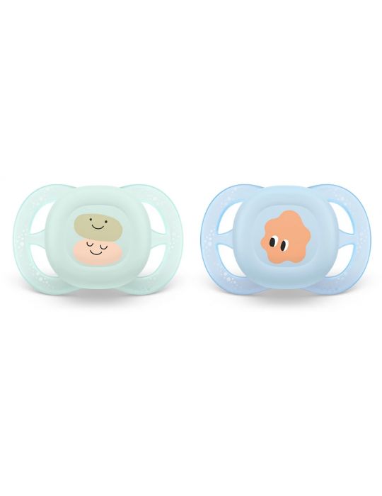 Avent Philips Smoczek uspokajający Ultra Start 0-2m boy