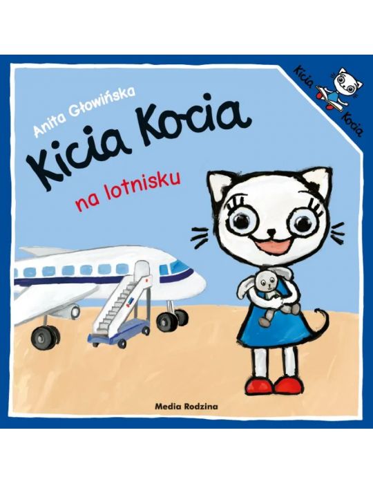 Książeczka Kicia Kocia Na lotnisku A.Głowińska