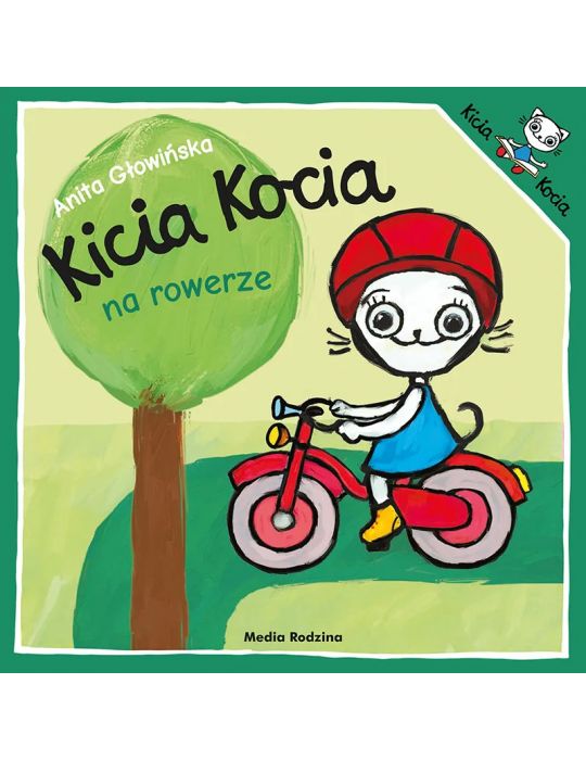Książeczka Kicia Kocia Na rowerze A.Głowińska