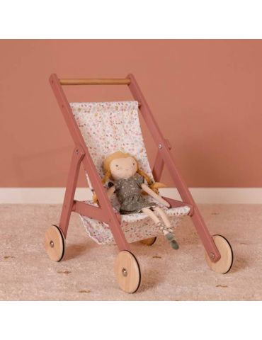 Little Dutch Drewniany wózek dla lalek