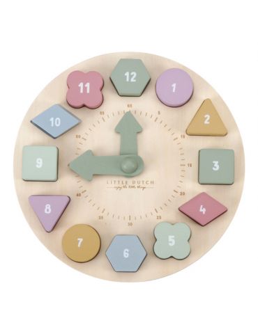 Little Dutch Pastelowy zegar