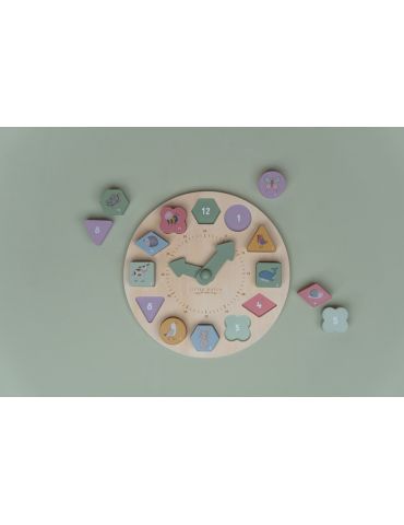 Little Dutch Pastelowy zegar