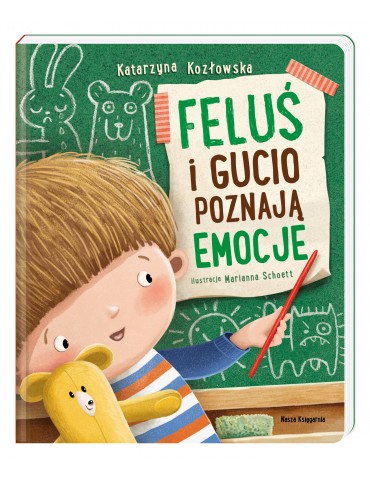 Książeczka Feluś i Gucio poznają emocje K.Kozłowska Książeczka Feluś i Gucio poznają emocje K.Kozłowska