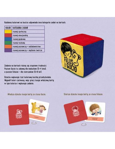 Gra Feluś i Gucio grają w Kolory Nasza Księgarnia Gra Feluś i Gucio grają w Kolory Nasza Księgarnia