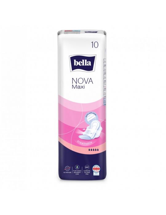Bella Podpaski higieniczne Nova maxi ze skrzydełkami 10 szt.