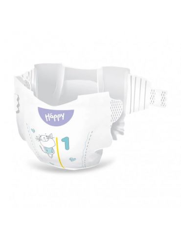 Bella Happy Pieluchy Soft & Delicate 1 Newborn 2-5 kg 42 sztuk