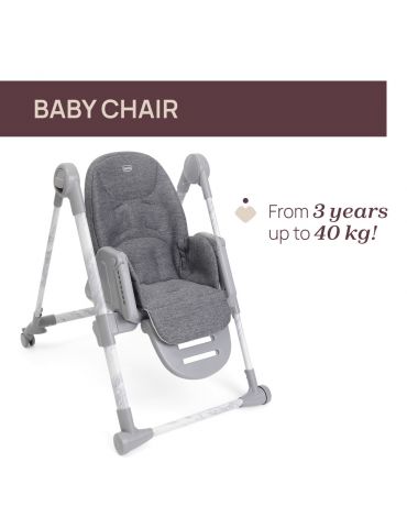 Chicco Krzesełko do karmienia Polly Armonia Carrara Chicco Krzesełko do karmienia Polly Armonia Carrara