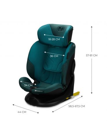 Kinderkraft I-Fix i-size Fotelik samochodowy 0-36 kg Harbor blue