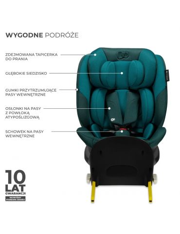 Kinderkraft I-Fix i-size Fotelik samochodowy 0-36 kg Harbor blue