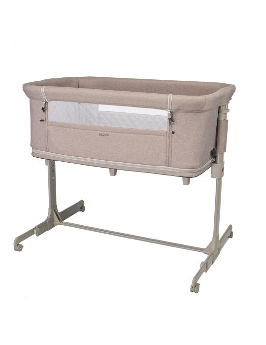 Espiro Łóżeczko dostawne i kojec Cloud 19 beige dune