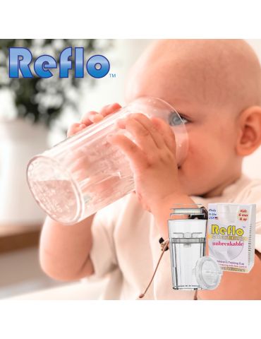 Reflo Kubek treningowy do nauki samodzielnego picia bezbarwny