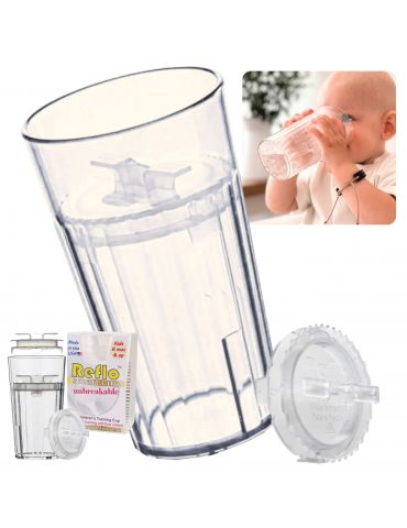 Reflo Kubek treningowy do nauki samodzielnego picia bezbarwny