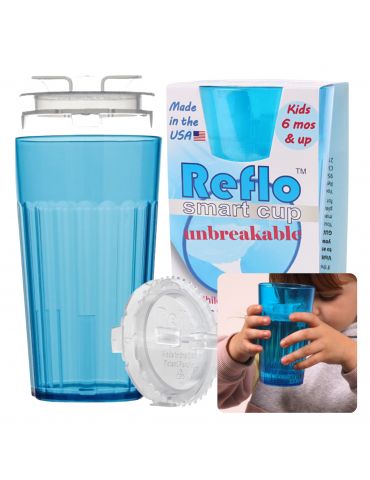 Reflo Kubek treningowy do nauki samodzielnego picia niebieski Reflo Kubek treningowy do nauki samodzielnego picia niebieski