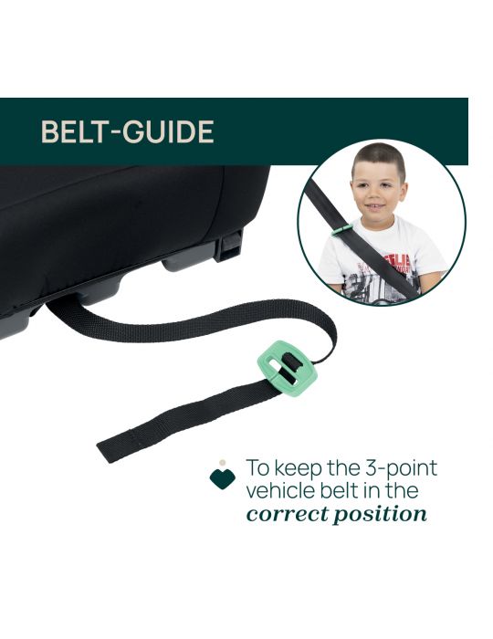 Chicco Quasar Fix i-size Fotelik samochodowy podwyższenie Obsidian