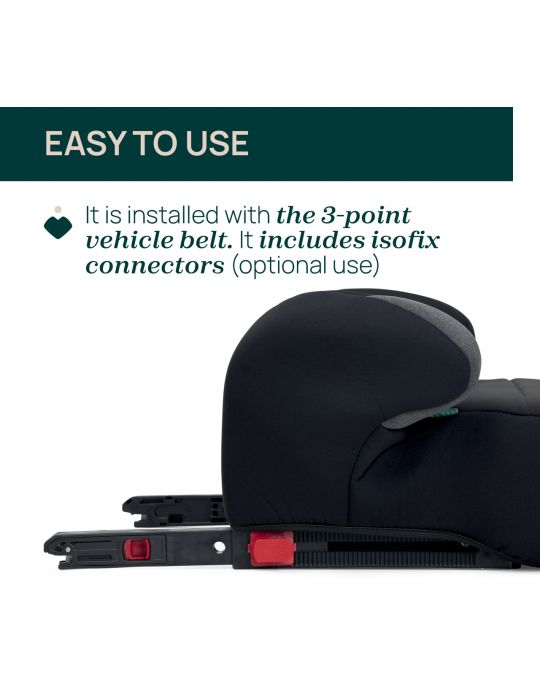 Chicco Quasar Fix i-size Fotelik samochodowy podwyższenie Obsidian