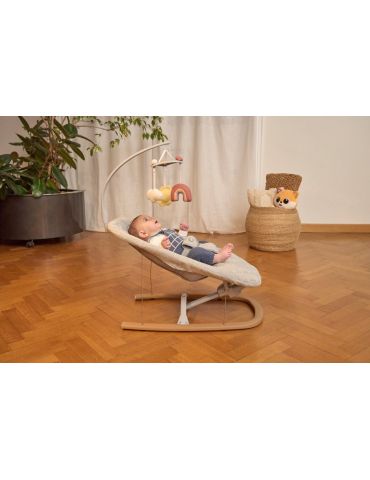 Chicco Leżaczek Zen Wave Wooden Grey