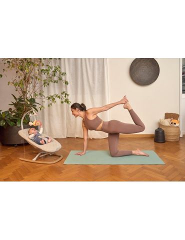 Chicco Leżaczek Zen Wave Wooden Grey