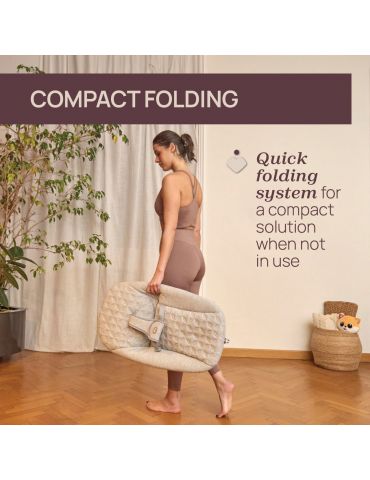 Chicco Leżaczek Zen Wave Wooden Grey