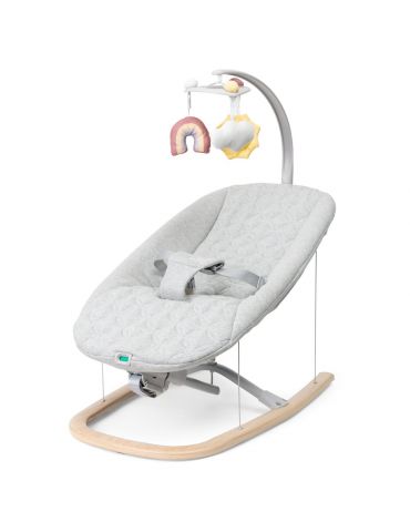 Chicco Leżaczek Zen Wave Wooden Grey
