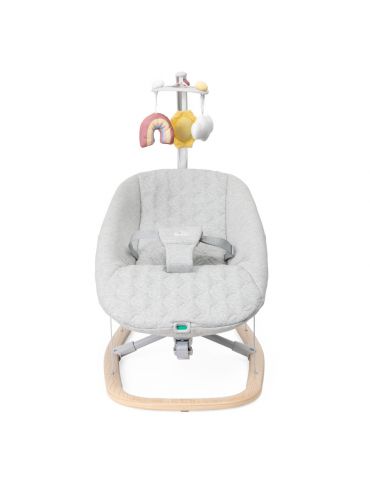 Chicco Leżaczek Zen Wave Wooden Grey