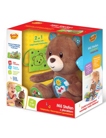 Smily Play Miś interaktywny Stefan z plecakiem