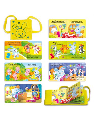 Smily Play Królik interaktywny Puszek z plecakiem Smily Play Królik interaktywny Puszek z plecakiem