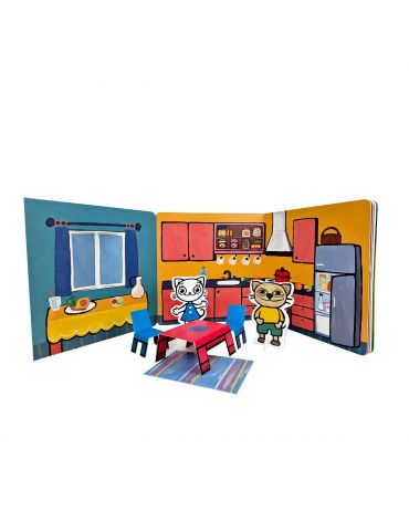 Książeczka Kicia Kocia Domek Kici Koci A.Głowińska