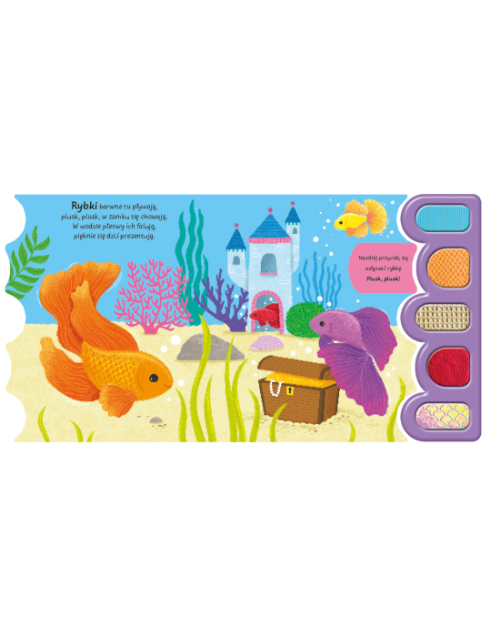 Książeczka Sensoryka maluszka Pupile AWM