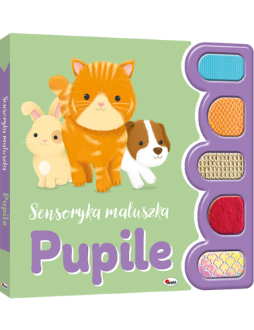 Książeczka Sensoryka maluszka Pupile AWM